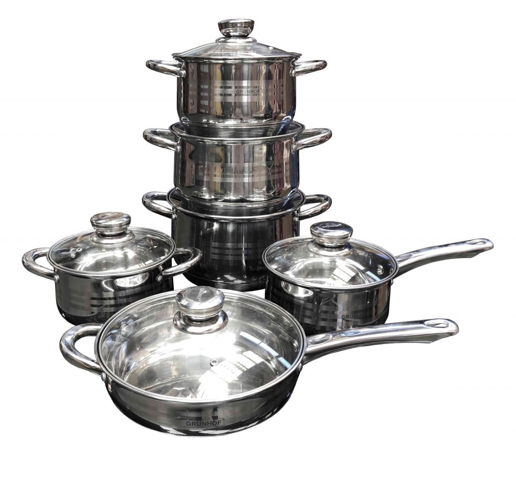 cookware-set-stainless-steel-12pcs-dealsdirect-co-nz