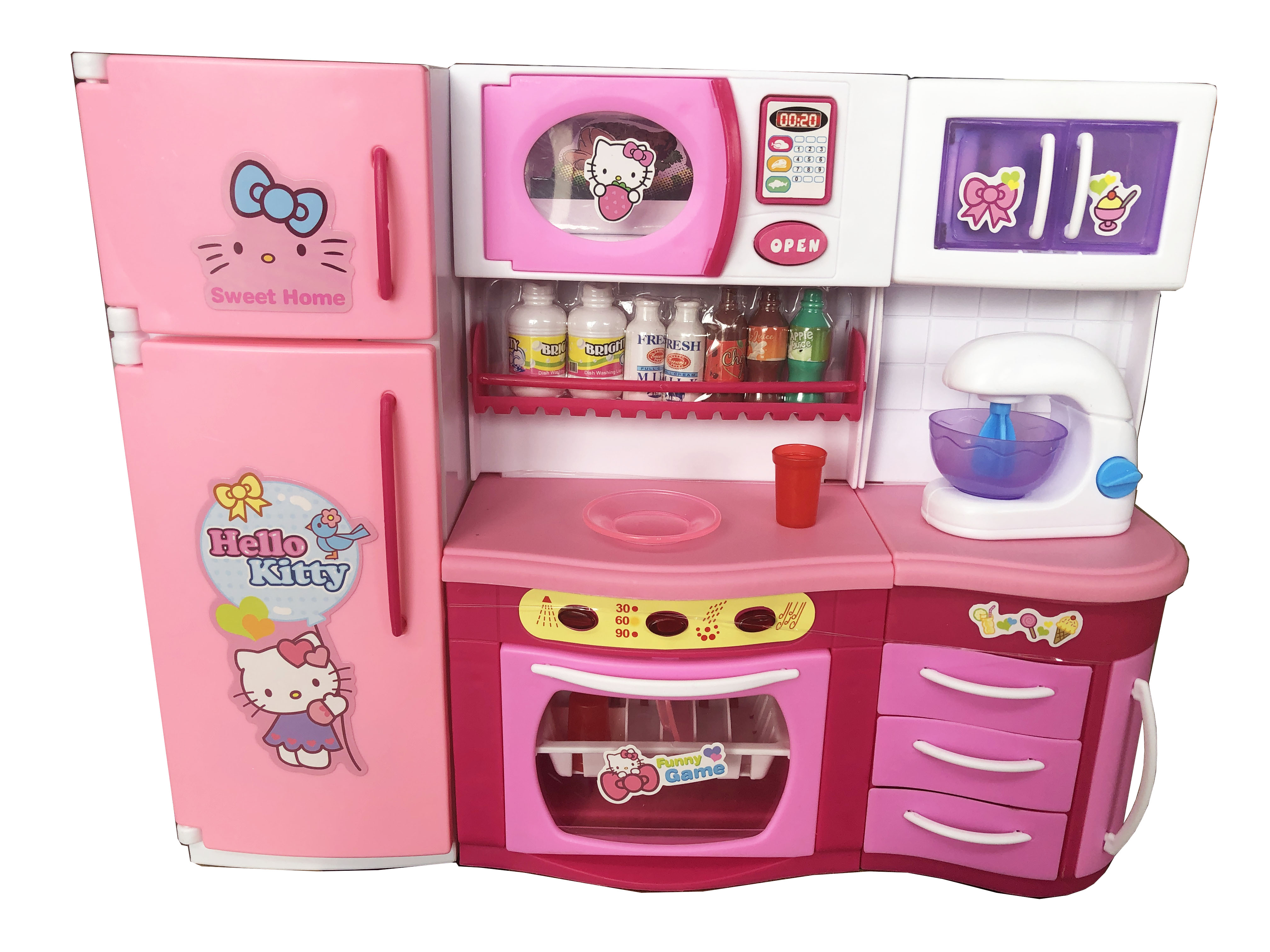 Kitchen Toy Set Miniature - Dealsdirect.co.nz